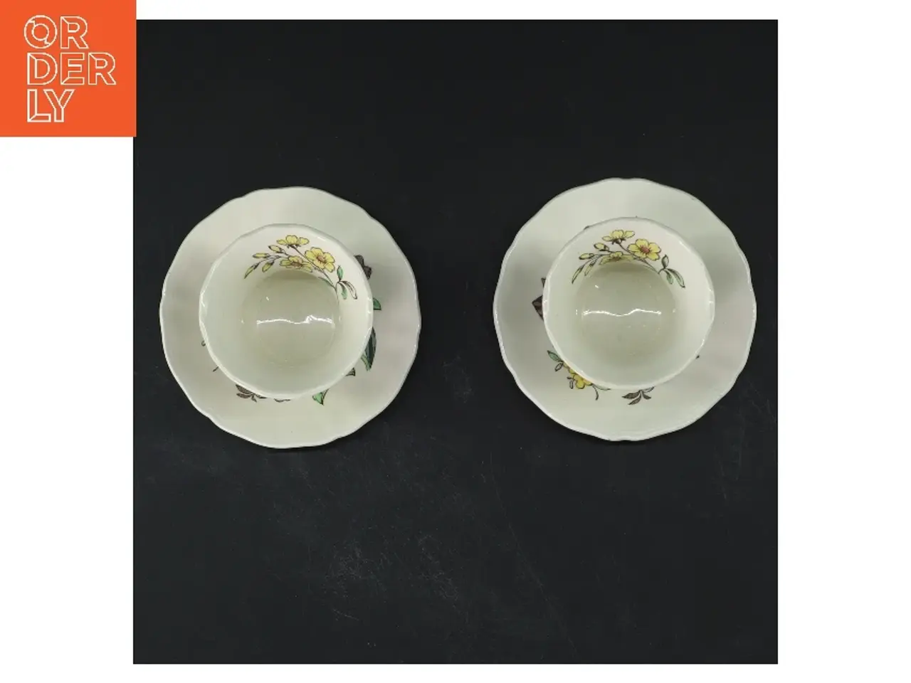 Billede 2 - To antikke kopper med underkopper fra Copeland Spode (str. Ø 9 & 5,5 cm)