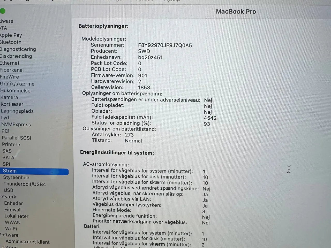 Billede 7 - Apple MacBook Pro 13” 2019 – 256GB – Meget flot st