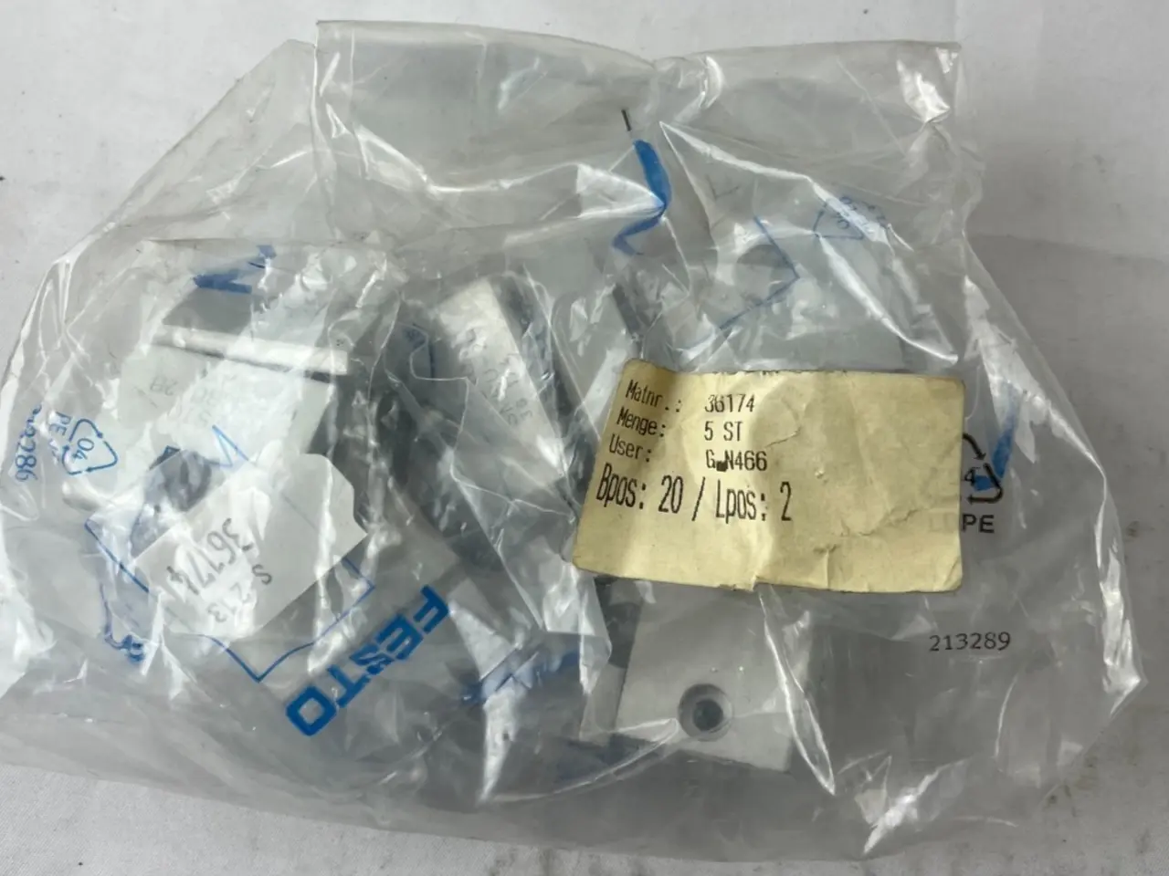 Billede 1 - FESTO SMBU-2B 36174 Sensor Mount Bracket parti 5