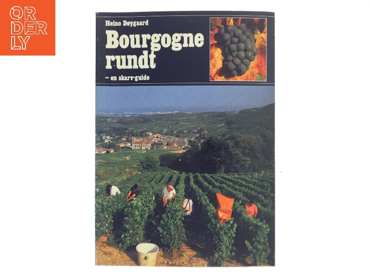 Billede 1 - Bourgogne rundt – en skarv-guide af Heino Deygaard (Bog)