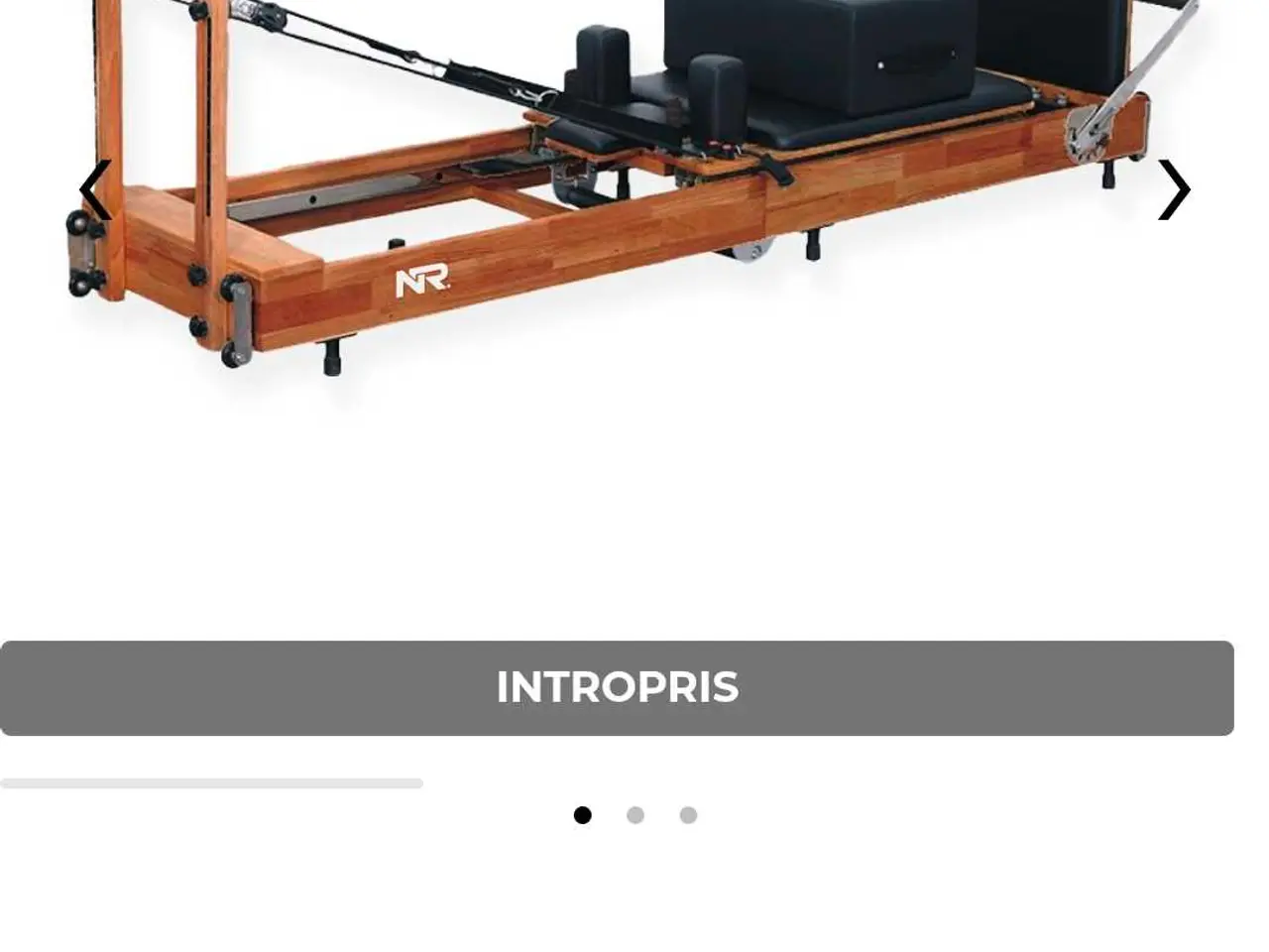 Billede 1 - Reformer, foldbar. Mørk Eg
