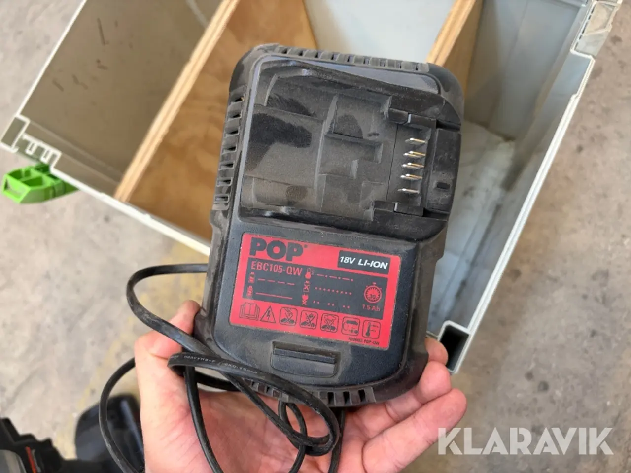 Billede 6 - Blindnittetang POP PB2500 Med batteri og lader