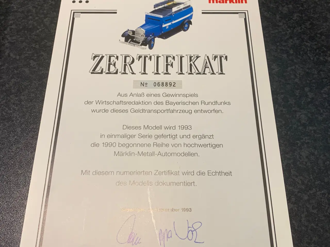 Billede 6 - Marklin 1101 sælges!