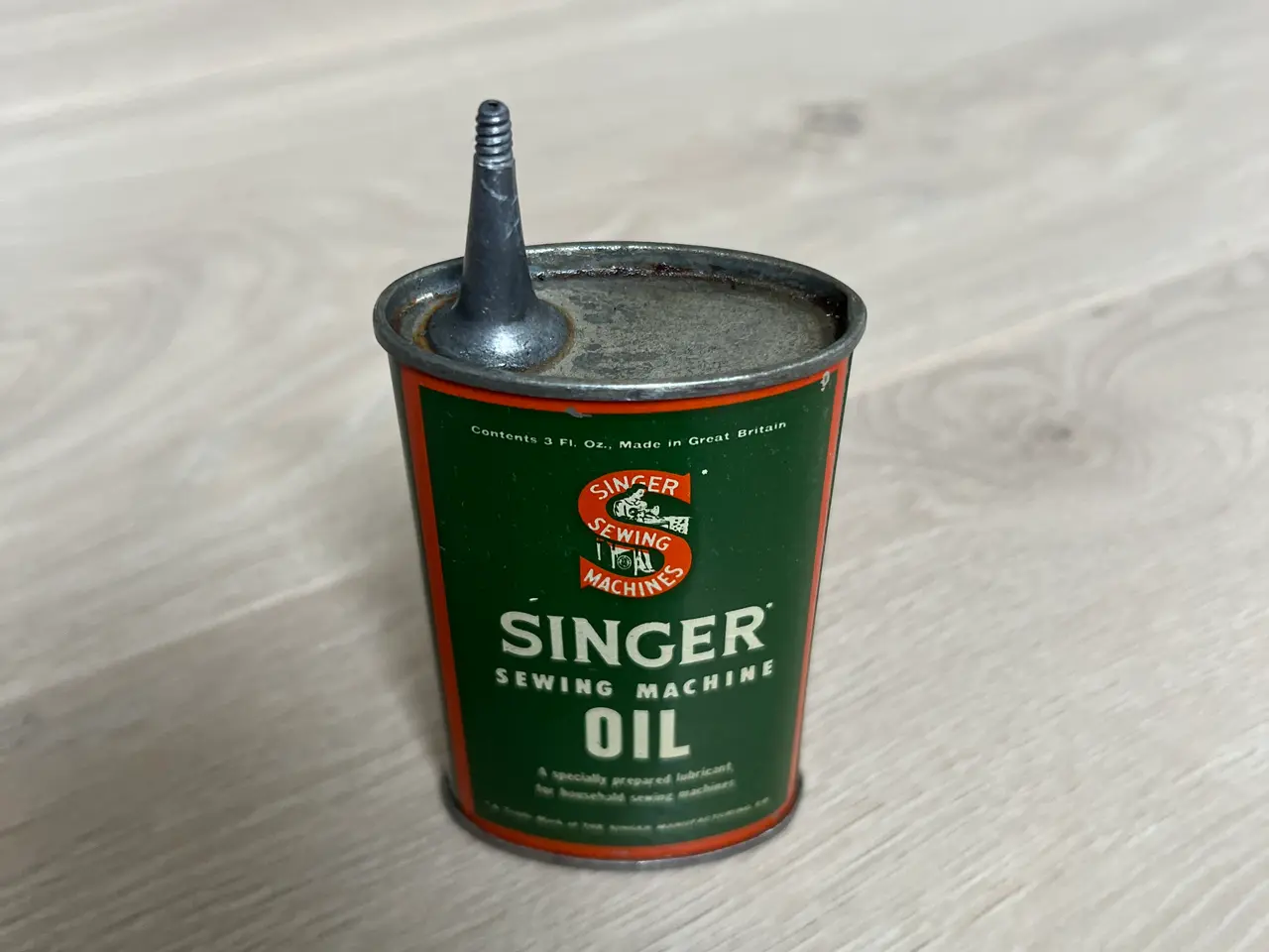 Billede 2 - Singer olieflaske