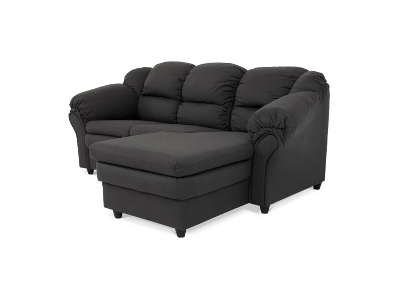 Billede 2 - Tønder ch. sofa - 3 pers. højre - Koksgrå Inari 95