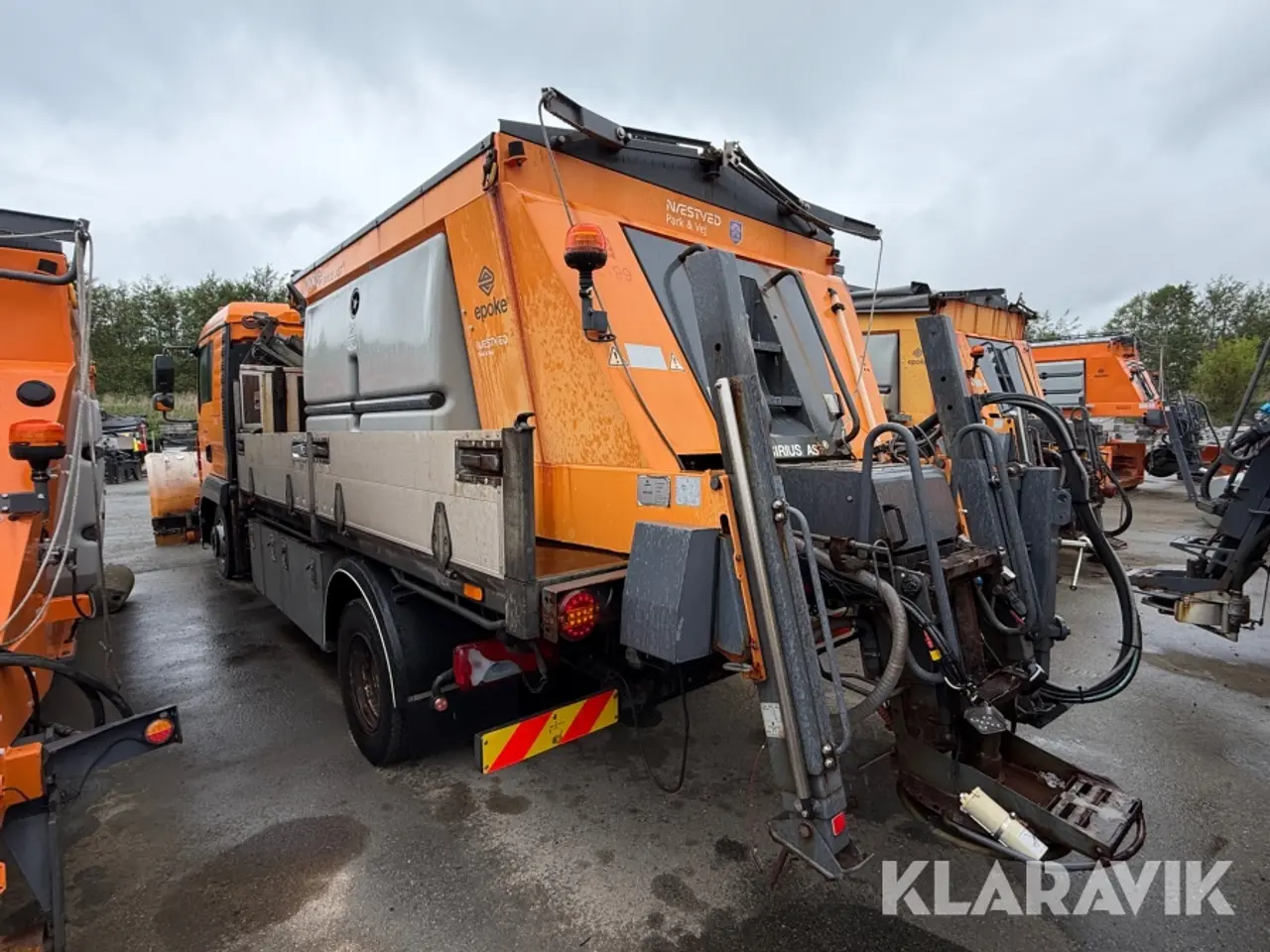 Billede 4 - Lastbil Man TGL12.240 med kran