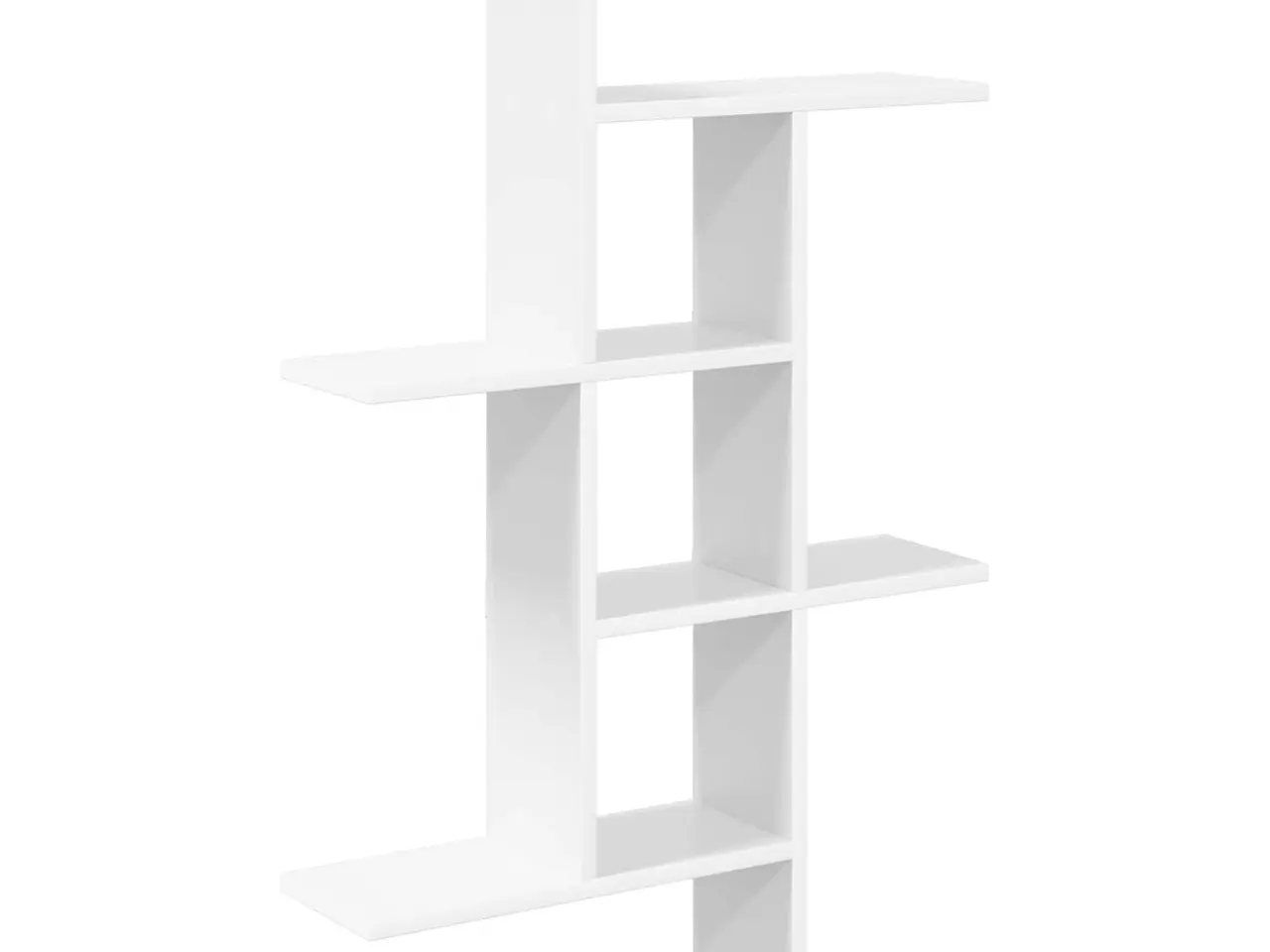 Billede 2 - Væghylde hvid 61 x 15 x 102 cm i konstrueret træ
