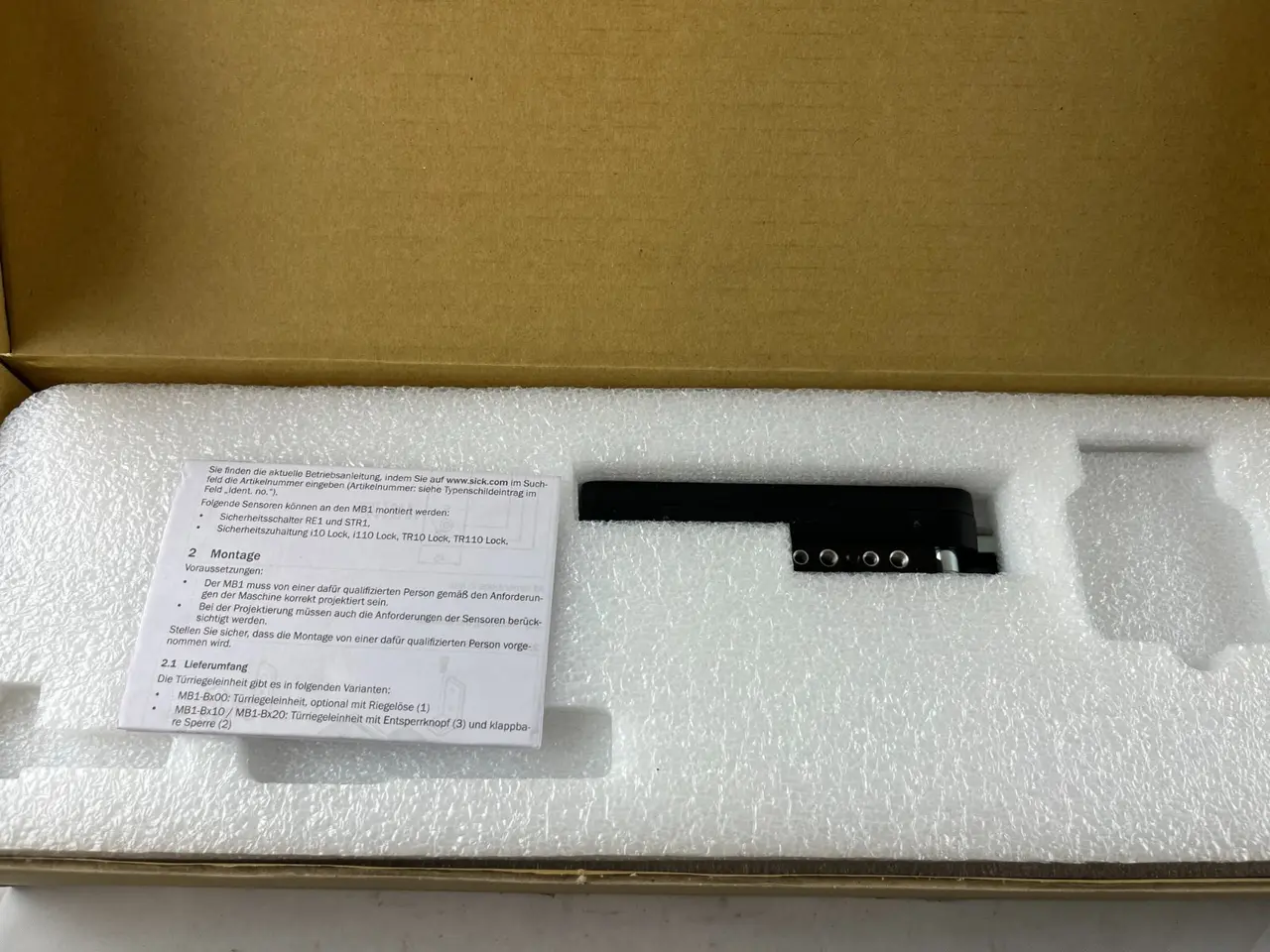 Billede 2 - SICK MB1-BL00 1091788 Mounting Bracket Kit Safety