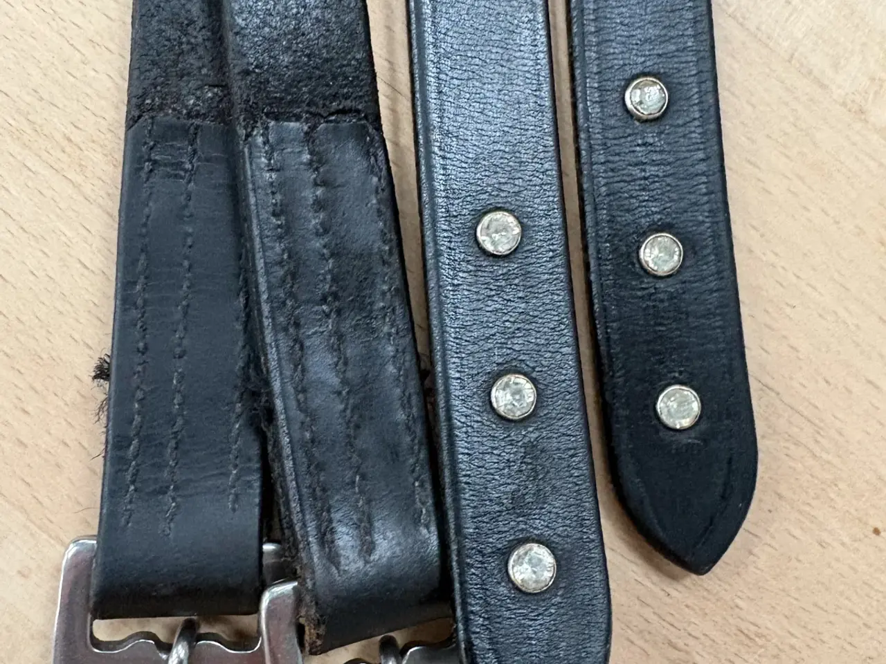Billede 2 - Stigeremme med bling str 145