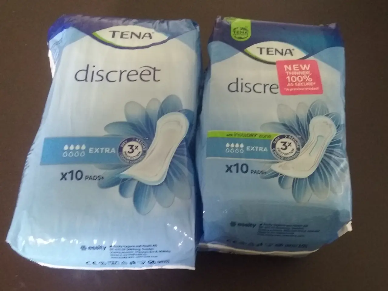 Billede 1 - Tena Discreet Ekstra 2 stk a 10 stk 45,- for begge