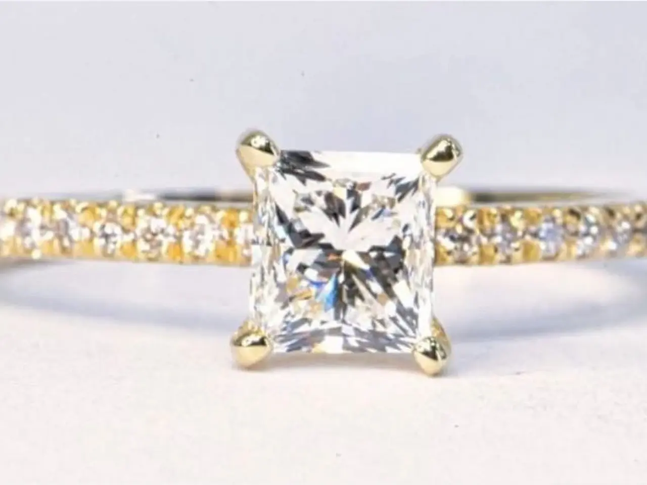 Billede 3 - Naturlig Diamantring 1.19ct
