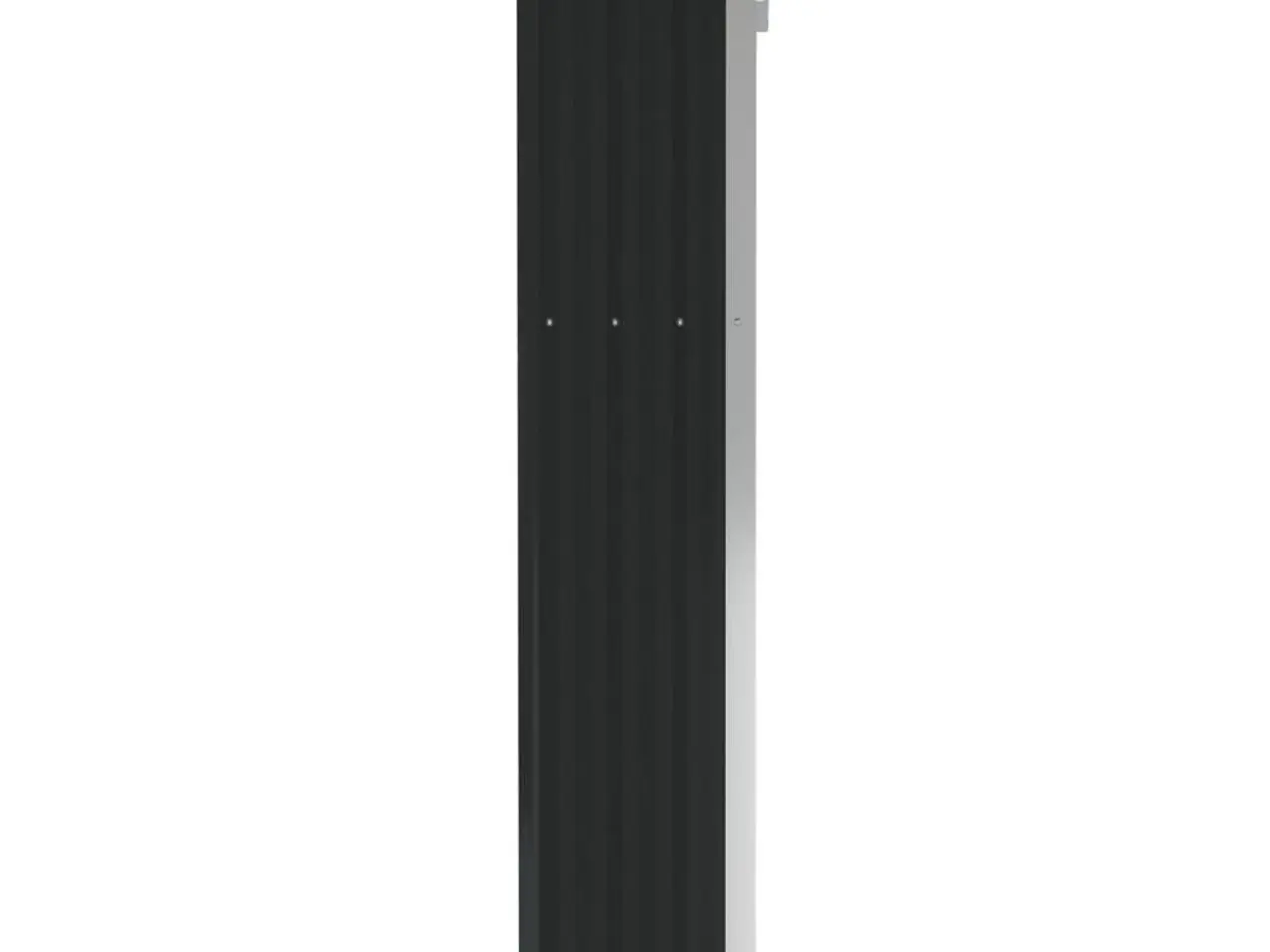 Billede 6 - Haveskur i galvaniseret stål 116 × 45 × 175 cm - antracitgrå