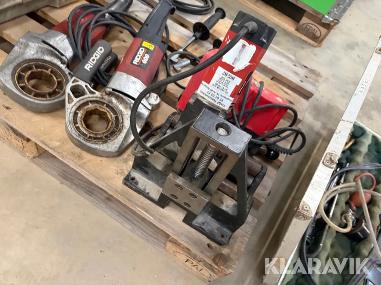 Billede 8 - Håndværktøj Ridgid 600 & måleudstyr