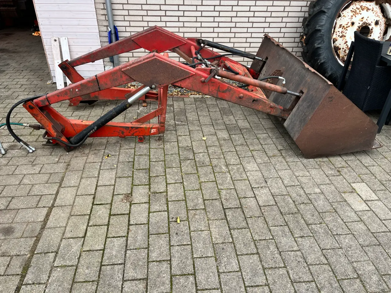 Billede 1 - Frontlæsser til Fiat 70-90 traktor