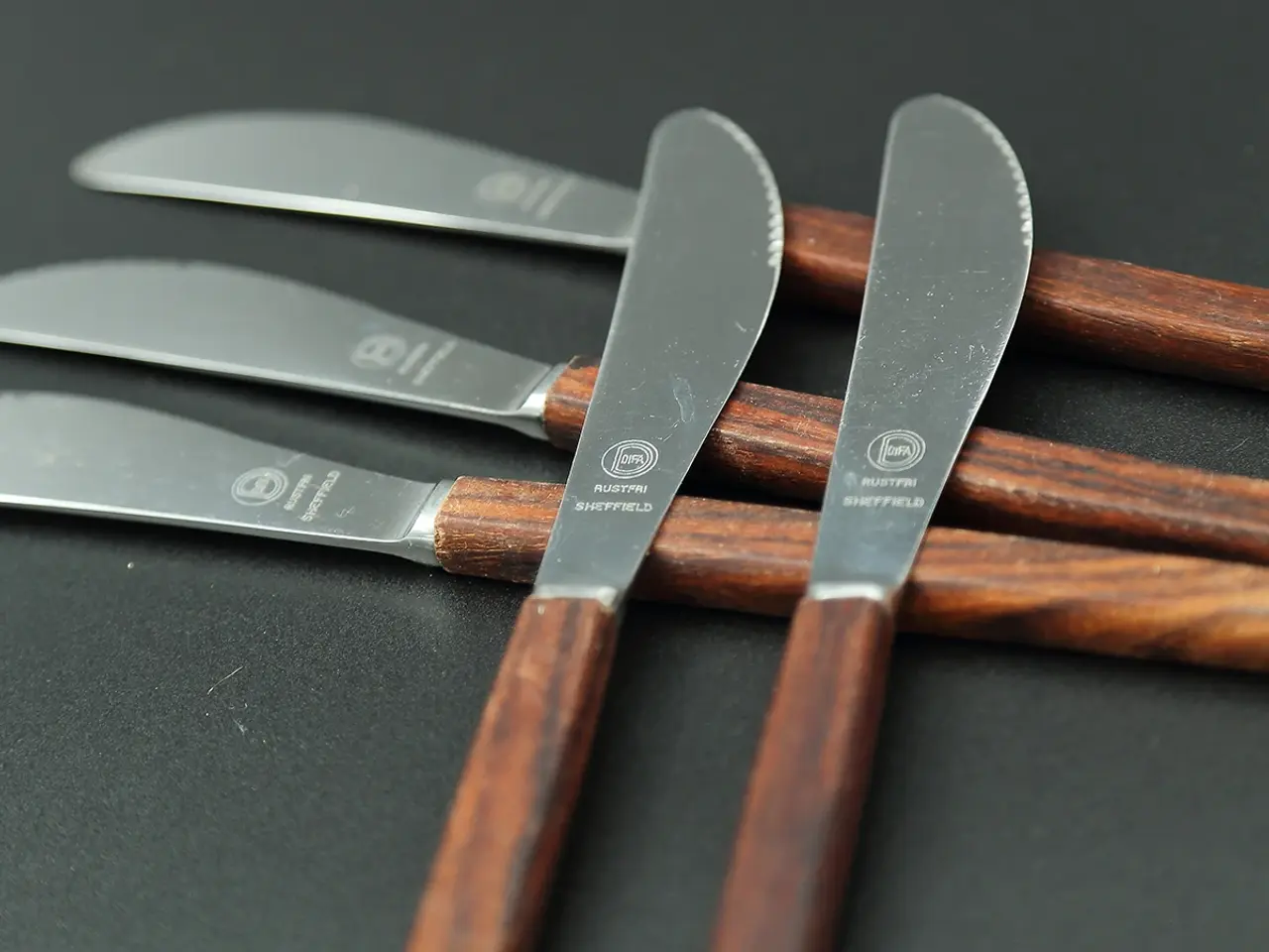 Billede 2 - Difa Sheffield, 5 smukke retro knive fra 70'erne