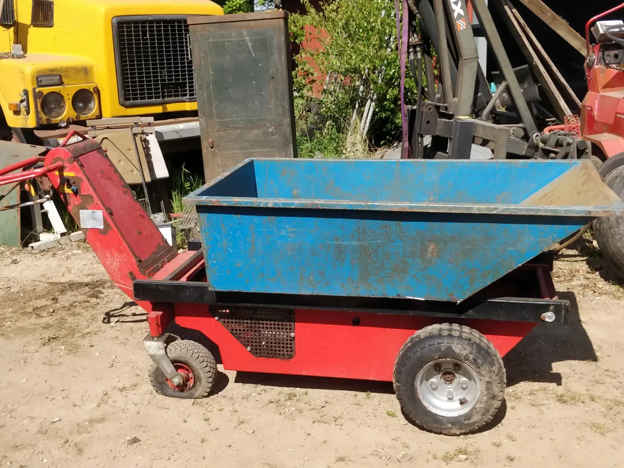Billede 1 - motor trilebøre/dumper
