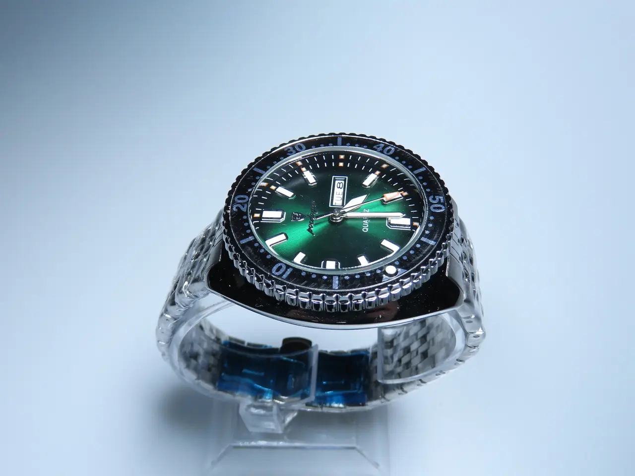Billede 2 - Grøn Diver Quartz Ur