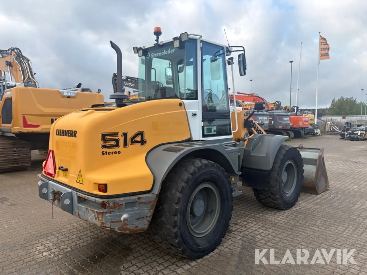 Billede 5 - Gummiged Liebherr L514 + tilbehør