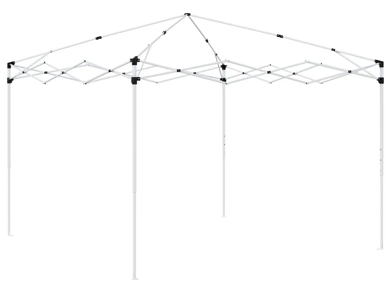 Billede 6 - Pop-up Festtelt 290 x 290 x 245 cm Cremefarvet