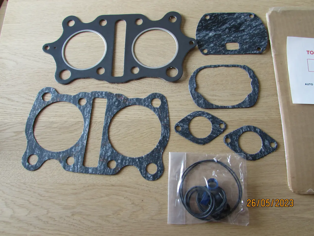 Billede 1 - HONDA CB360 (G modellen)  "A" pakningssæt + div