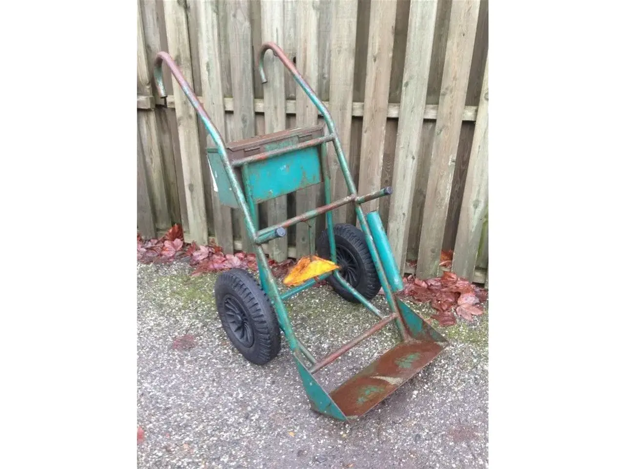 Billede 1 - Ravendo Ilt og gas flaskevogn, stor solid model