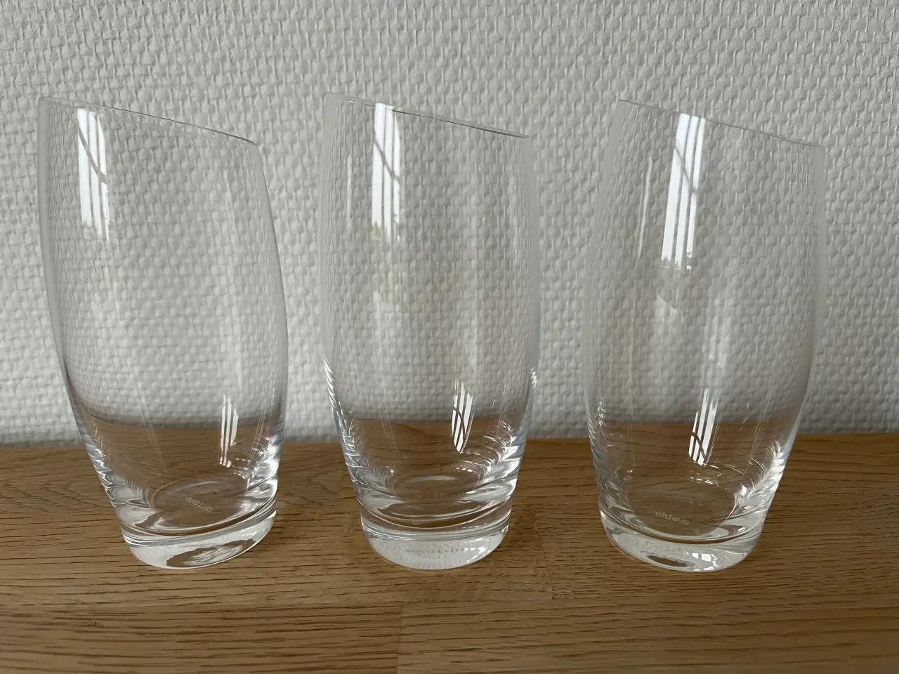 Billede 2 - Eva Trio vandglas med skrå kant: 75 kr./stk.