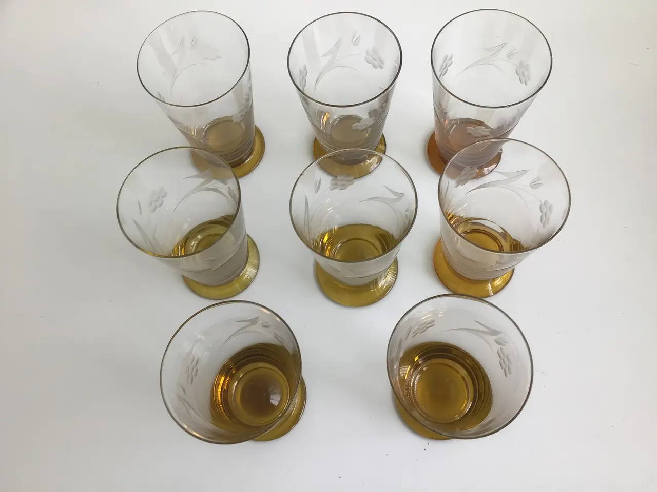 Billede 3 - 38 stk. Antikke Lis Holmegaard glas