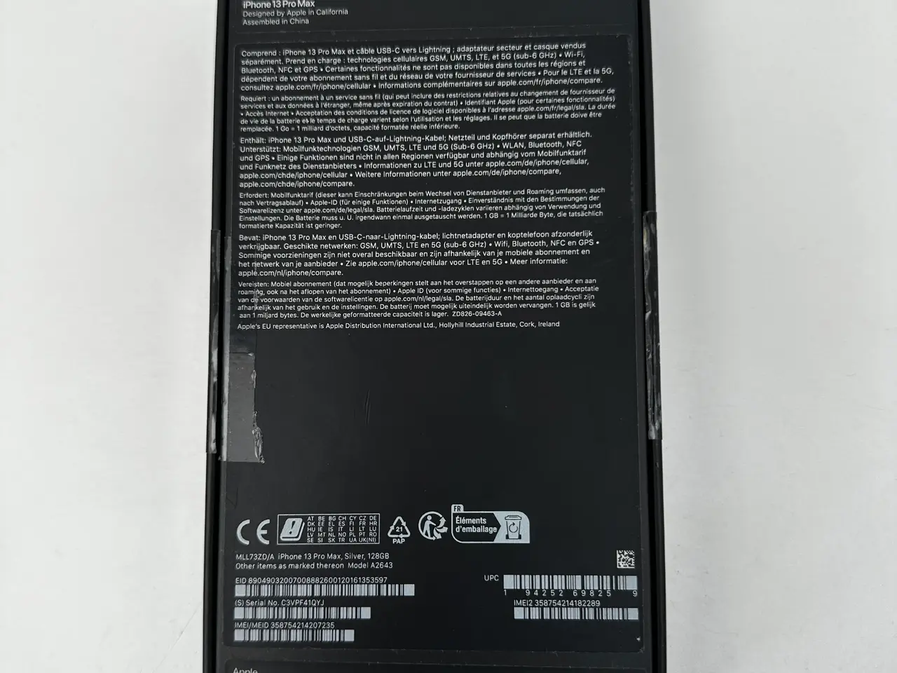 Billede 9 - iPhone 13 Pro Max 128GB Sølv/Hvid(Som ny, kasse)