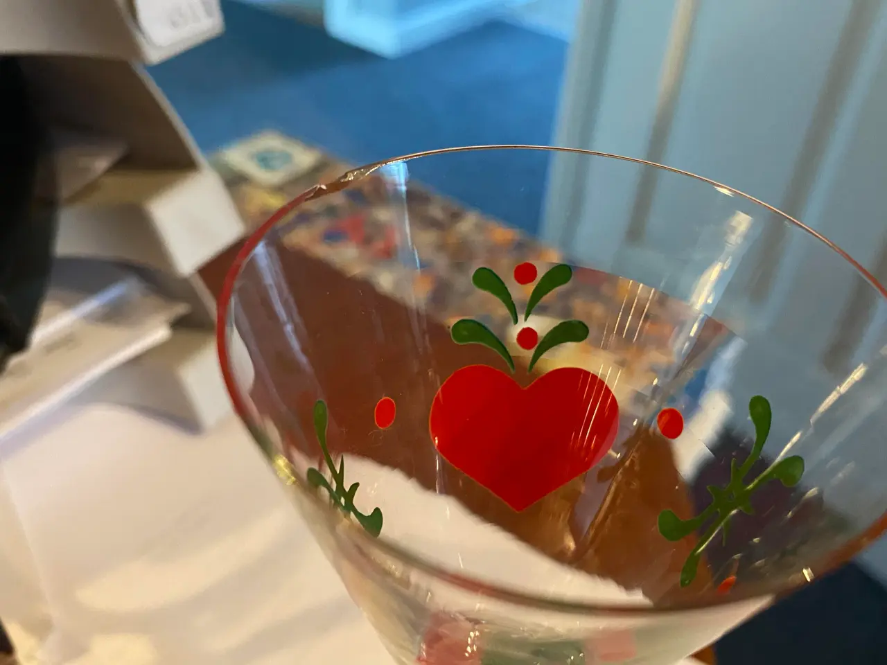 Billede 13 - Holmegaard Karaffel med tilhørende glas