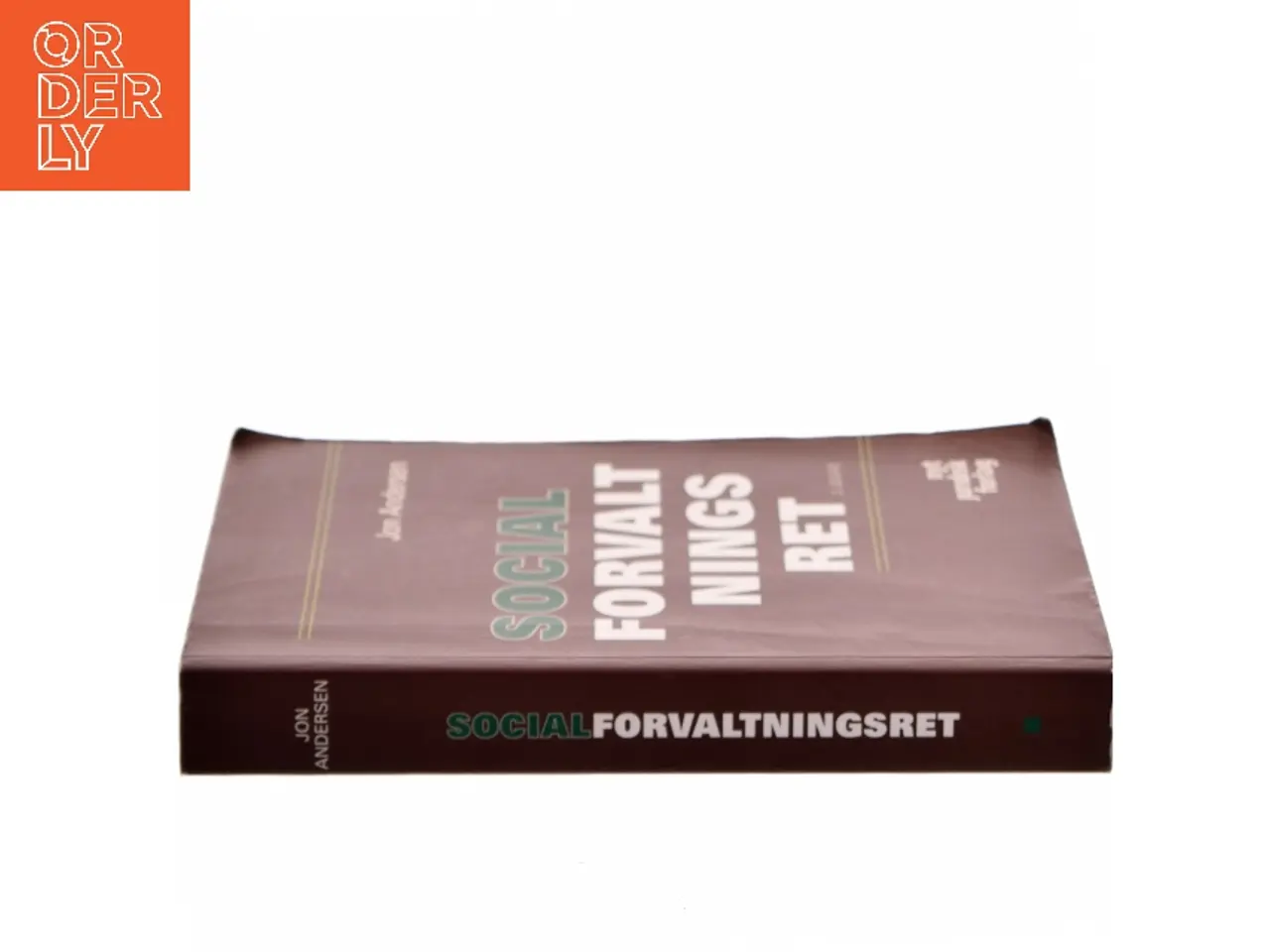 Billede 2 - Socialforvaltningsret af Jon Andersen (f. 1947) (Bog)