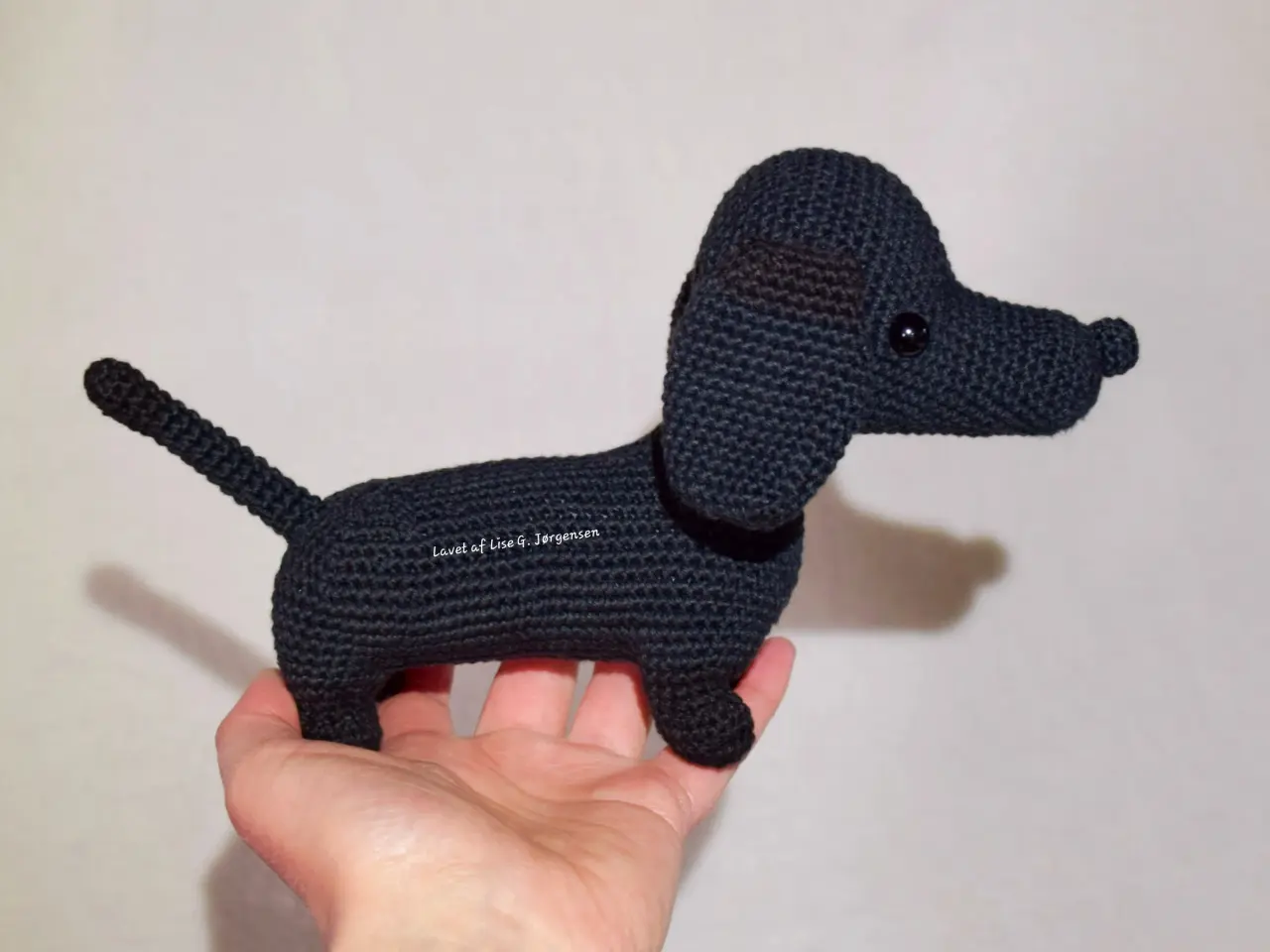 Billede 4 - Hæklede gravhunde, 20 cm