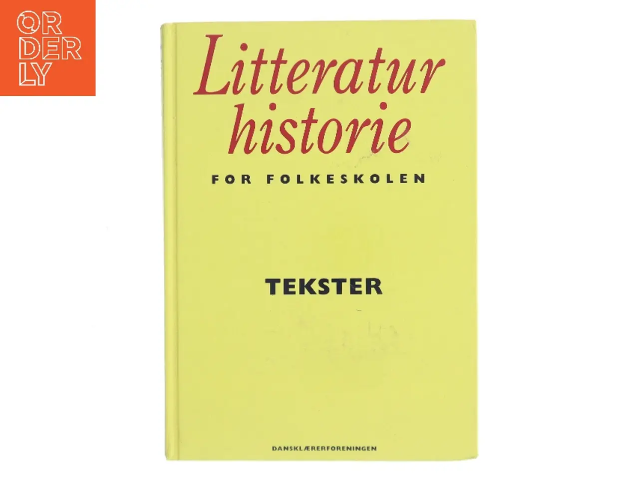 Billede 1 - Noter til Litteraturhistorie for folkeskolen-tekst af <Udfyld bogens forfattere< (Bog)