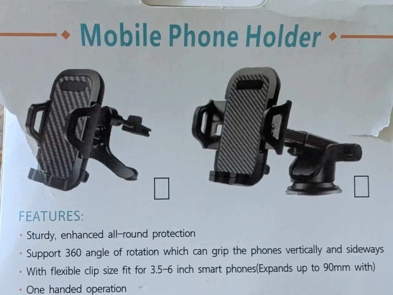 Billede 5 - Mobilholder til bil