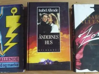 3 bøger af Isabel Allende