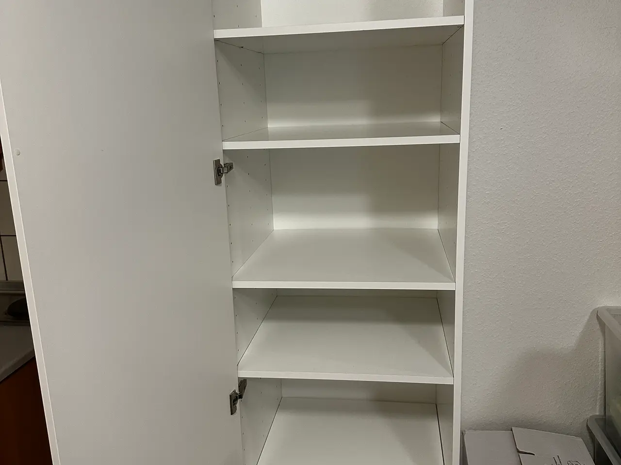 Billede 3 - IKEA ME 501 højskab m hylder 60x60x200 hvi/VALLSTE