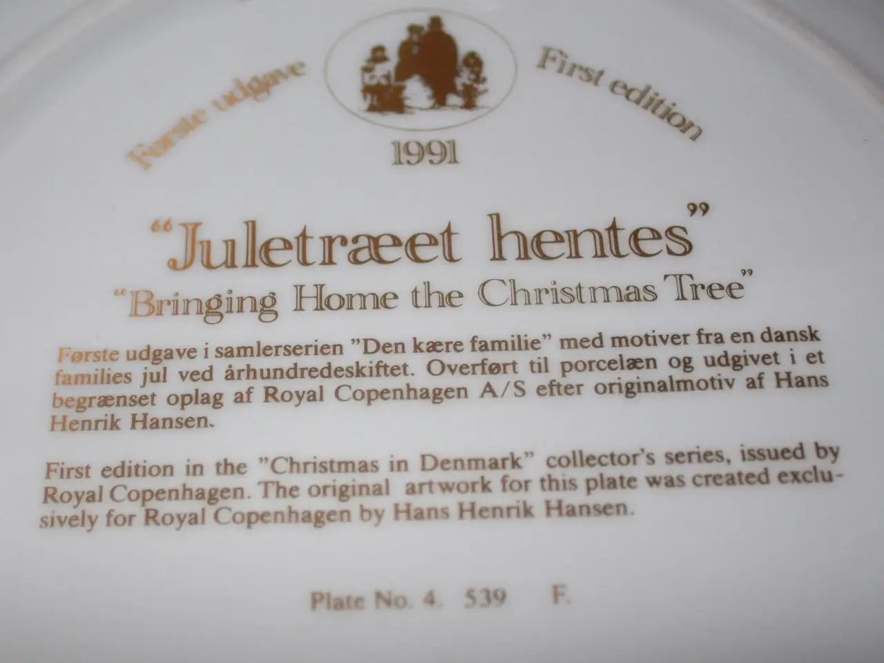 Billede 6 - Platte, "Juleræet hentes", RC