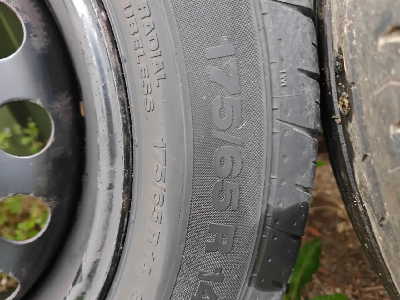 Billede 5 - Originale VW stålfælge med sommerdæk