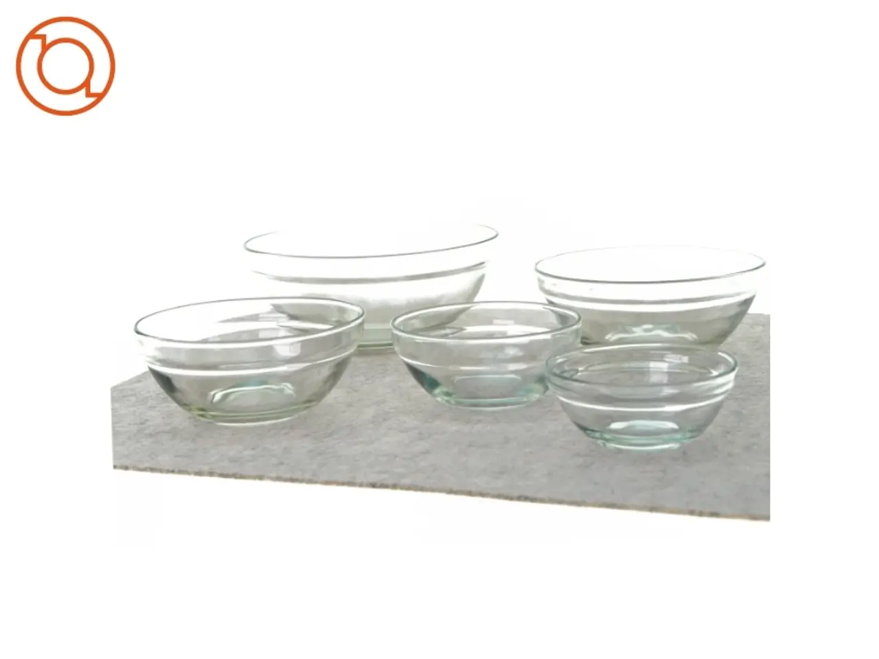 Billede 1 - Glasskåle (str. 17 x 9 cm)