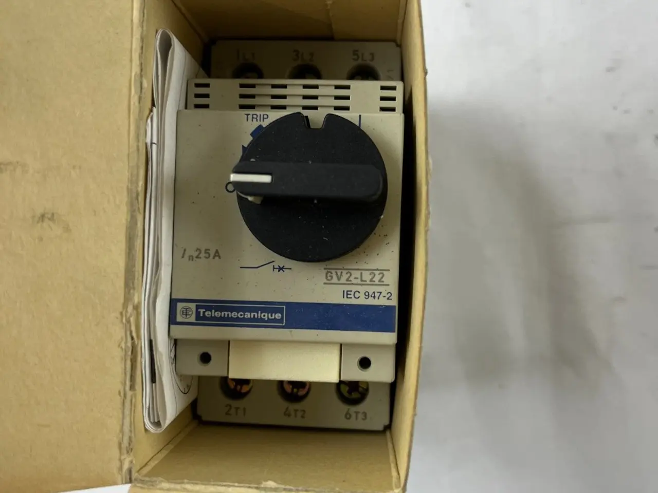 Billede 5 - Telemecanique GV2 L22 Motor automatsikring 25A