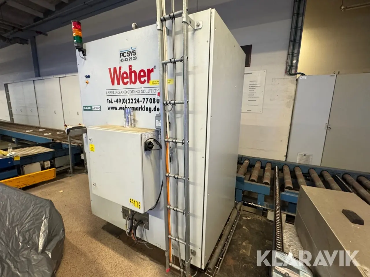 Billede 3 - Etiketteringsstation Weber LA52XX-TB-2A Automatisk