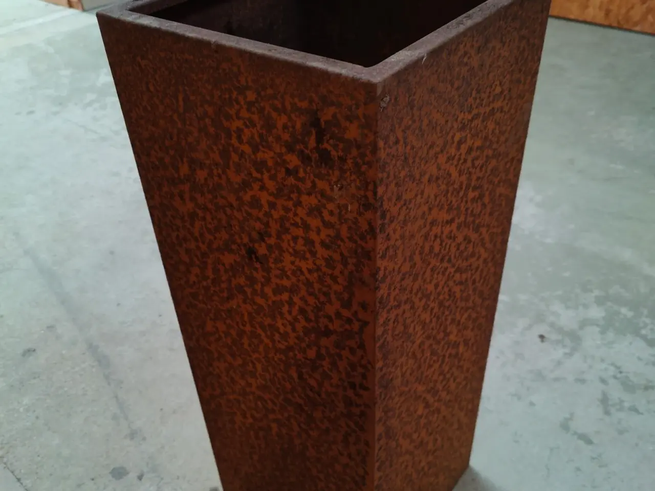 Billede 2 - Potteskjuler i Cortenstål, 80x30x30 cm