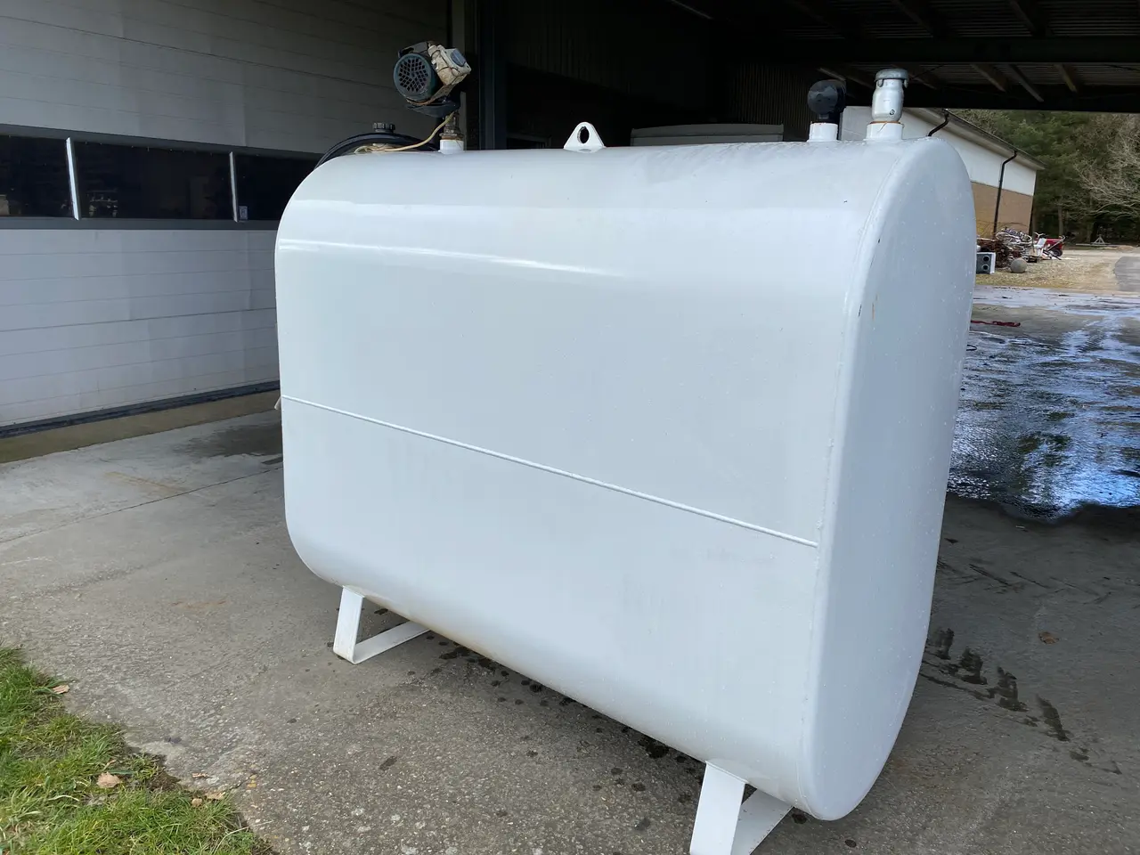 Billede 6 - Roug 1800 liters Olietank. med El pumpe