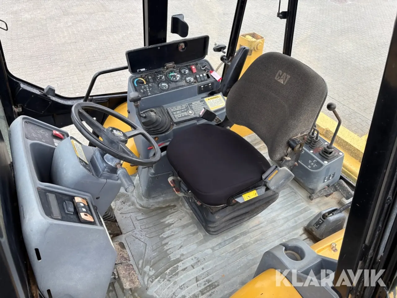 Billede 8 - Rendegraver Caterpillar 428C med tilbehør