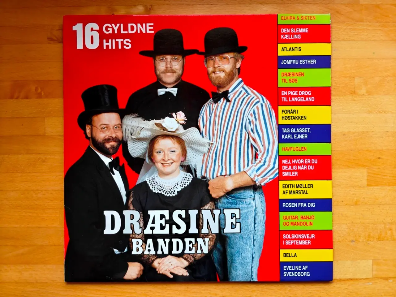Billede 1 - LP, Dræsinebanden – 16 Gyldne Hits