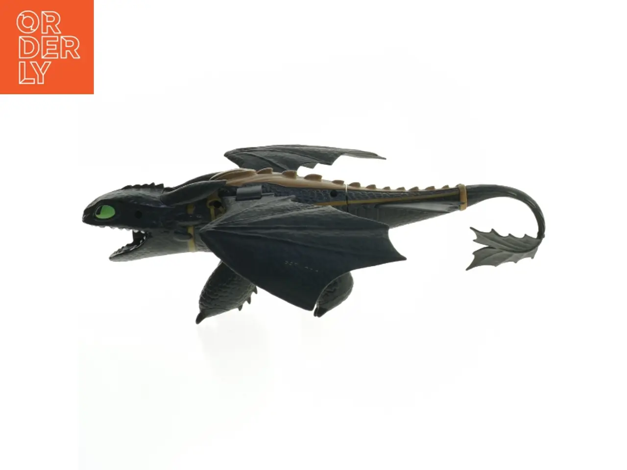 Billede 1 - Plastiktand dragefigur (str. 33 cm)