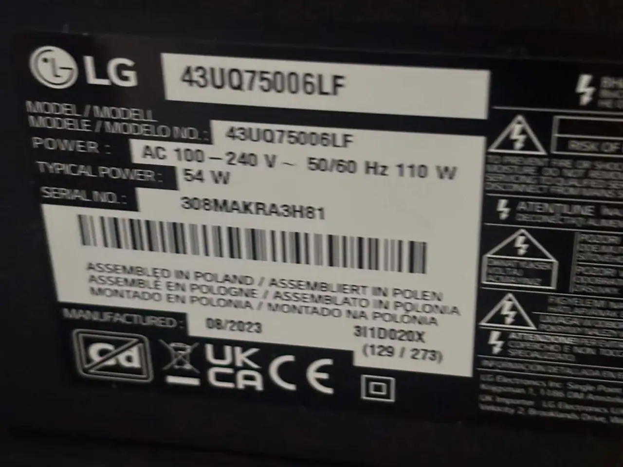 Billede 2 - LG TV 