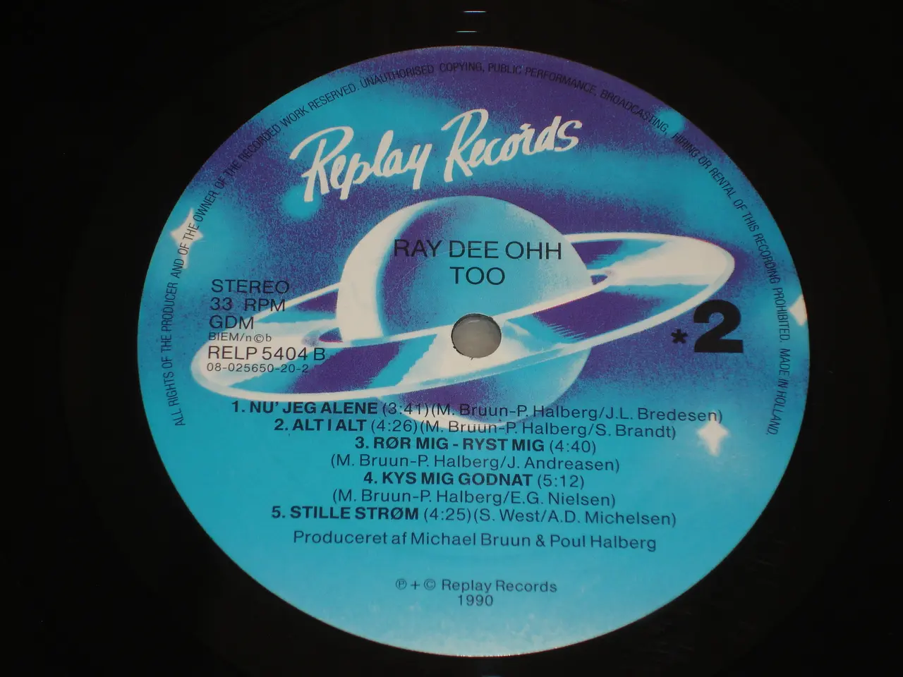 Billede 5 - Ray Dee Ohh – Too ( Jeg Vil La' Lyset Brænde )