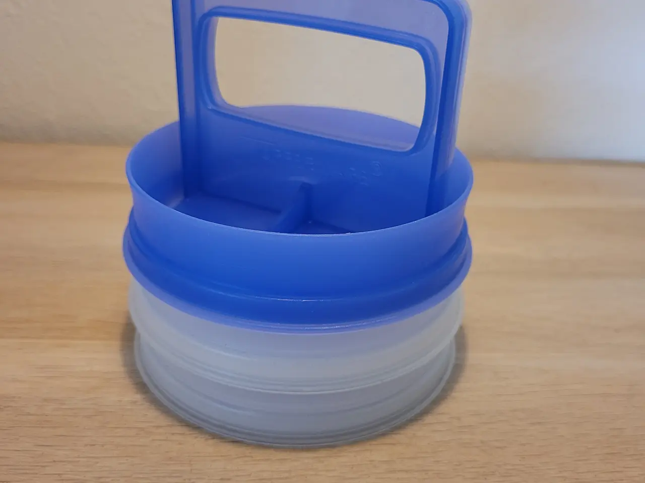Billede 1 - Tupperware bøfpresser med opbevaring