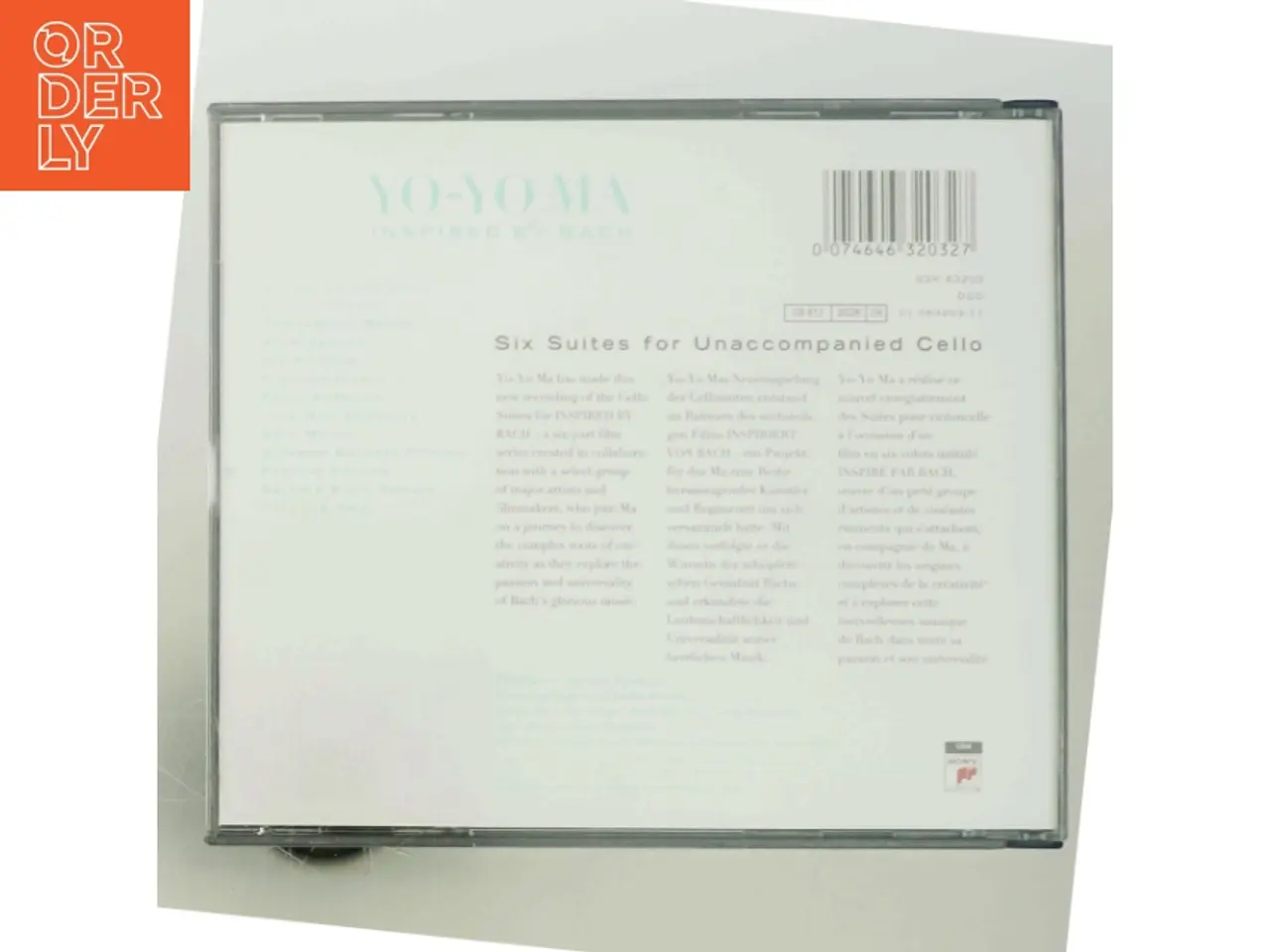 Billede 3 - The Cello Suites Inspired by Bach med Yo-Yo Ma (DVD)