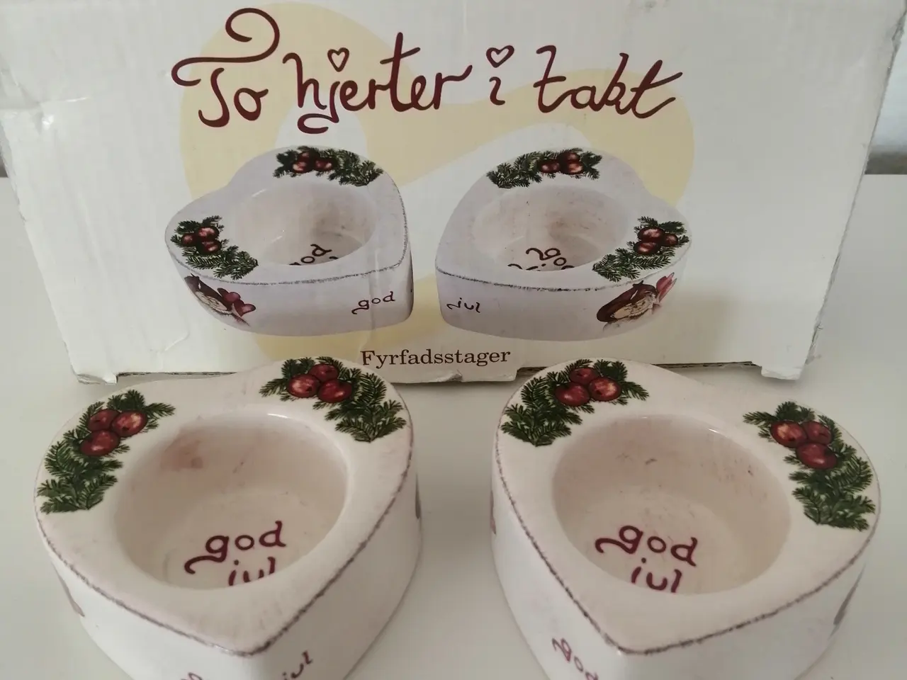Billede 2 - Klarborg Trip Trap Julefyrfadsstager